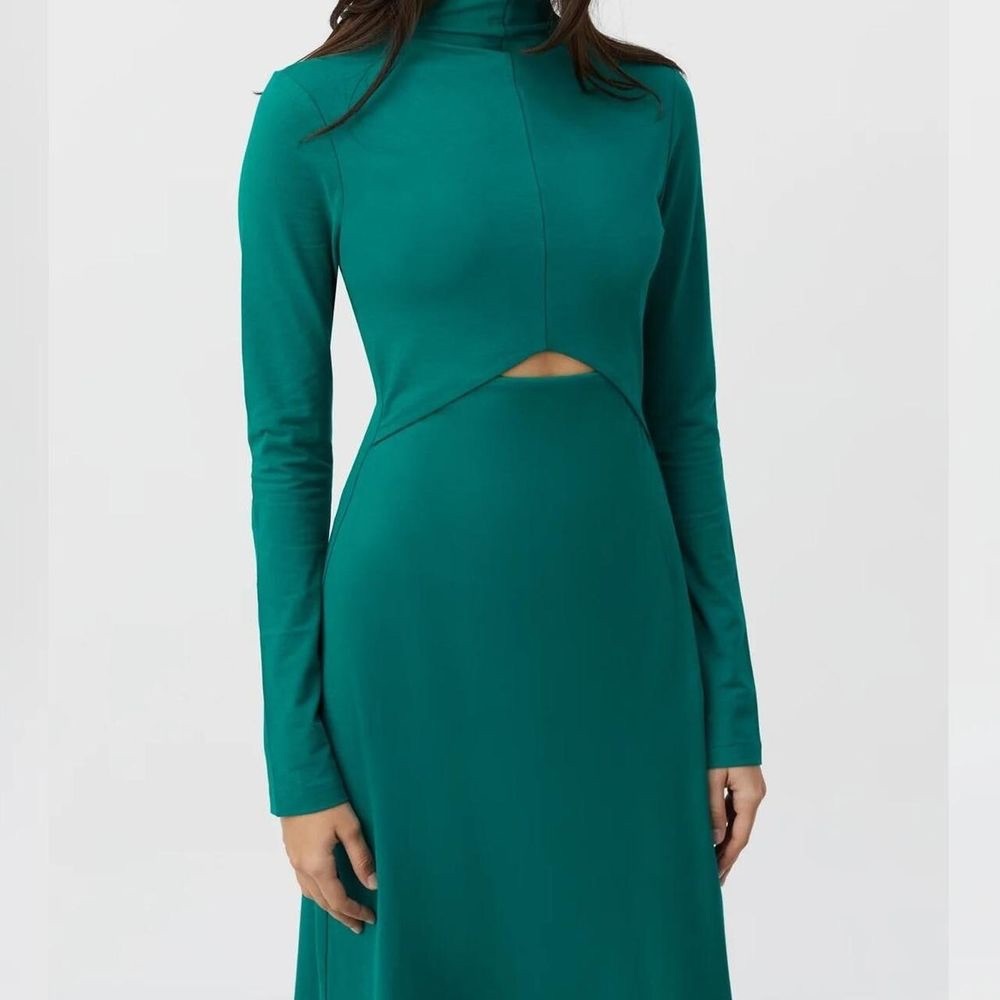 camilla & marc Teal Long Sleeve Dress
